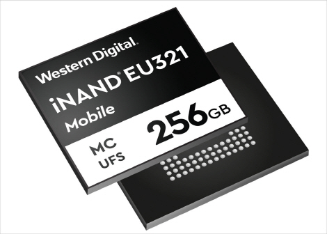 웨스턴디지털 iNAND MC EU321 256GB
