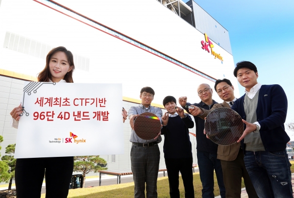 Developers of SK Hynix's 96-story NAND Flash D-4D have recently launched a 4-stage 512-Gb TLC 4D NAND TAD Flash Drive, as well as a unique product and solution at its Cheongju M15 plant.
