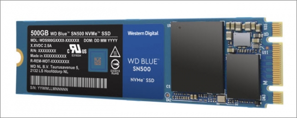 WD 블루 SN500 NVMe SSD