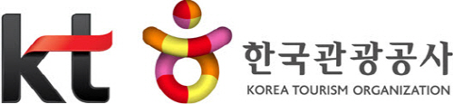 KT(왼쪽) 및 한국관광공사 CI