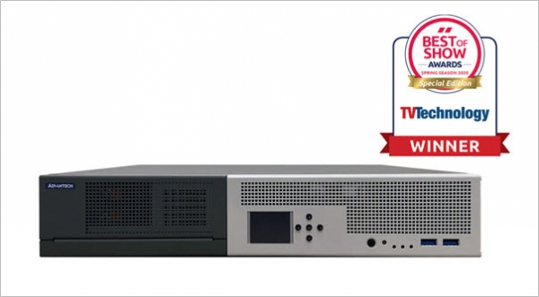 어드밴텍은 8K HDR 라이브 인코딩 플랫폼으로 미국 2020베스트 오브 쇼 어워드 TV 기술 부문에서 수상했다.