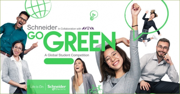 슈나이더일렉트릭은 글로벌 아이디어 공모전 ‘고그린(Go Green 2021)’을 개최한다.