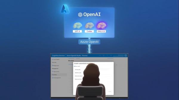 ’애저 오픈AI 서비스’가 출시됨에 따라 GPT-3.5, 코덱스, 달리2와 같은 가장 진보한 AI 모델을 마이크로소프트 클라우드 애저상에서 사용할 수 있게 된다.