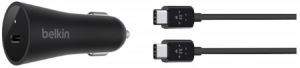 한국벨킨, USB-C 차량용 충전기+케이블 출시