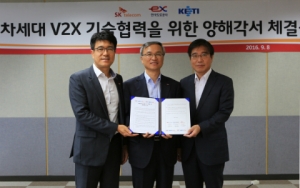 SK텔레콤-한국도로공사-전자부품연구원, 차세대 차량통신 기술개발에 뭉쳤다