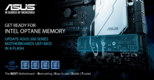 에이수스, 인텔 옵테인 메모리 지원 UEFI BIOS 배포