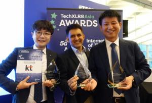 KT, ‘TechXLR8 아시아 2018'서 ‘최우수 LTE-5G 융합상’ 등 3개 분야 수상