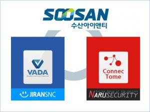 수산아이앤티, 지란지교SNCㆍ나루시큐리티와 보안솔루션 판매 업무협력