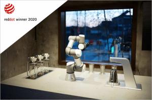 유니버설로봇 '핸드드립 로봇 스테이션', ‘레드닷 디자인 어워드 2020’ 수상