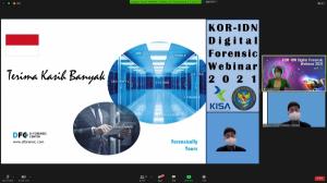 KISA, 인도네시아 보안담당자 대상 ‘디지털 포렌식 웨비나’ 개최