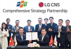 LG CNS, FPT그룹과 손잡고 베트남 DX사업 나선다