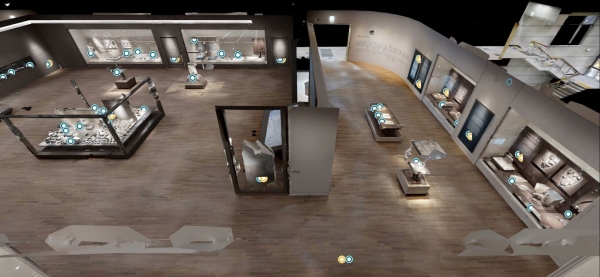 국립공주박물관의 VR 박물관 예시