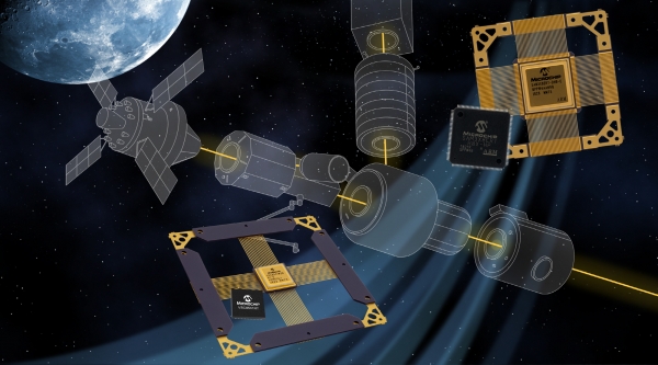 마이크로칩테크놀로지가 우주산업 인증 이더넷 트랜시버를 발표했다.