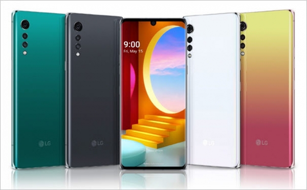 LG전자가 내달 15일 이동통신 3사와 자급제 채널 통해 국내시장에 출시 예정인 ‘LG 벨벳(LG VELVET)’ 제품.