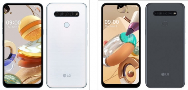 스마트폰 LG K61(왼쪽) 및 LG K41S