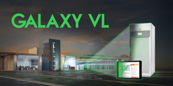 슈나이더일렉트릭은 3상 무정전전원장치 '갤럭시 VL(Galaxy VL)'을 선보였다.