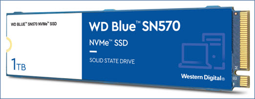 WD 블루 SN570 NVMe SSD