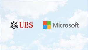 마이크로소프트-UBS, 클라우드 사용 협력 확대…앱 절반 이상 애저서 운용