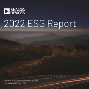 아나로그디바이스, 2022 ESG 보고서 발표